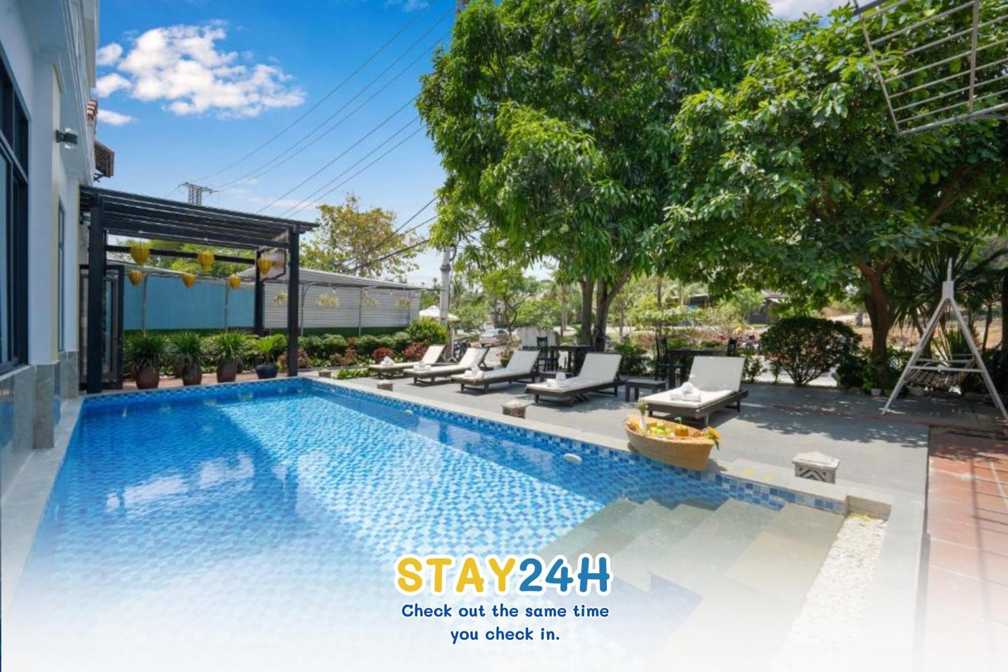 Viet Long Hoian Beach Hotel - Stay 24H Хойан Экстерьер фото